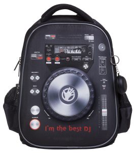 Рюкзак Hatber ERGONOMIC light -Best DJ- 38Х29Х15см EVA материал 3D эффект светоотраж. 2 отделения 2 кармана и 1 потайной на спинке