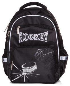 Рюкзак Hatber SOFT -Hockey- 37х28х17см полиэстер светоотраж. 2 отделения, 4 кармана и 1 потайной на спинке