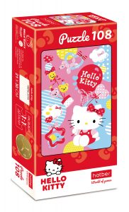 ПАЗЛЫ-ИГРА 108 элементов А4ф 300х210мм  -Hello Kitty- ( Hello Kitty)